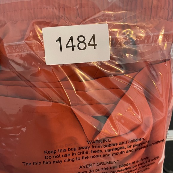 Patagonia Netplus Shells Shorts Men Orange XL Lined Drawstring Athletic Outdoor - Picture 11 of 11